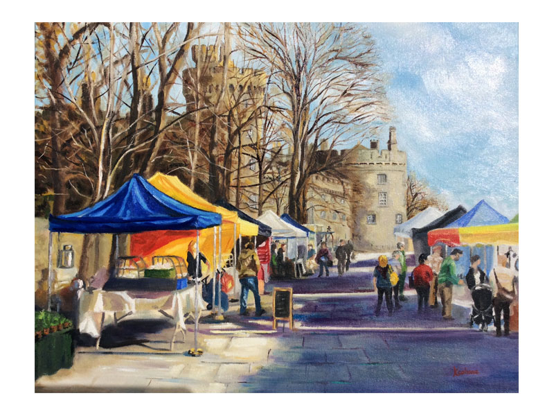 Market at Kilkenny Castle